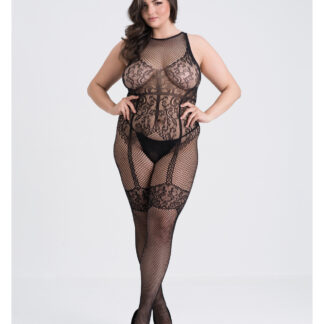Fifty Shades of Grey Captivate Lacy Body Stocking Black O/S Curve