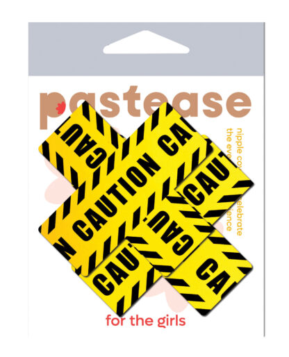 Pastease Premium Caution Cross - Black/Yellow O/S
