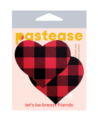 Pastease Premium Holiday Hearts  - Plaid O/S