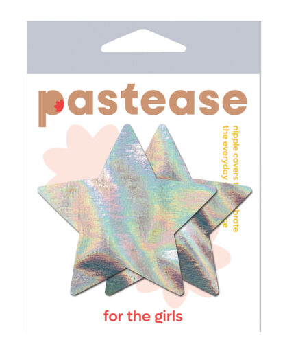 Pastease Premium Hologram Star - Silver O/S