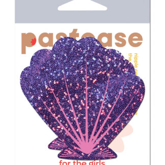 Pastease Premium Mermaid Glitter Seashell - Purple/Pink O/S